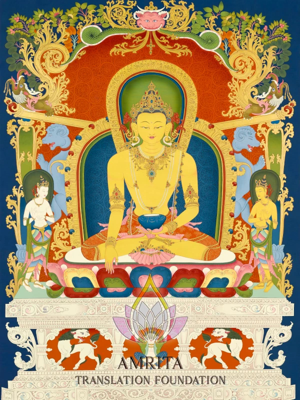 Shakyamuni Buddha and Attendants Thangka
